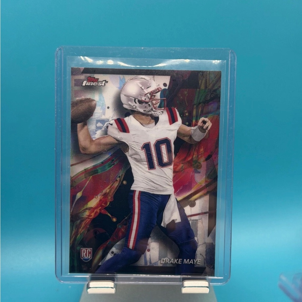 2024 Topps Finest Drake Maye #62 RC Rookie